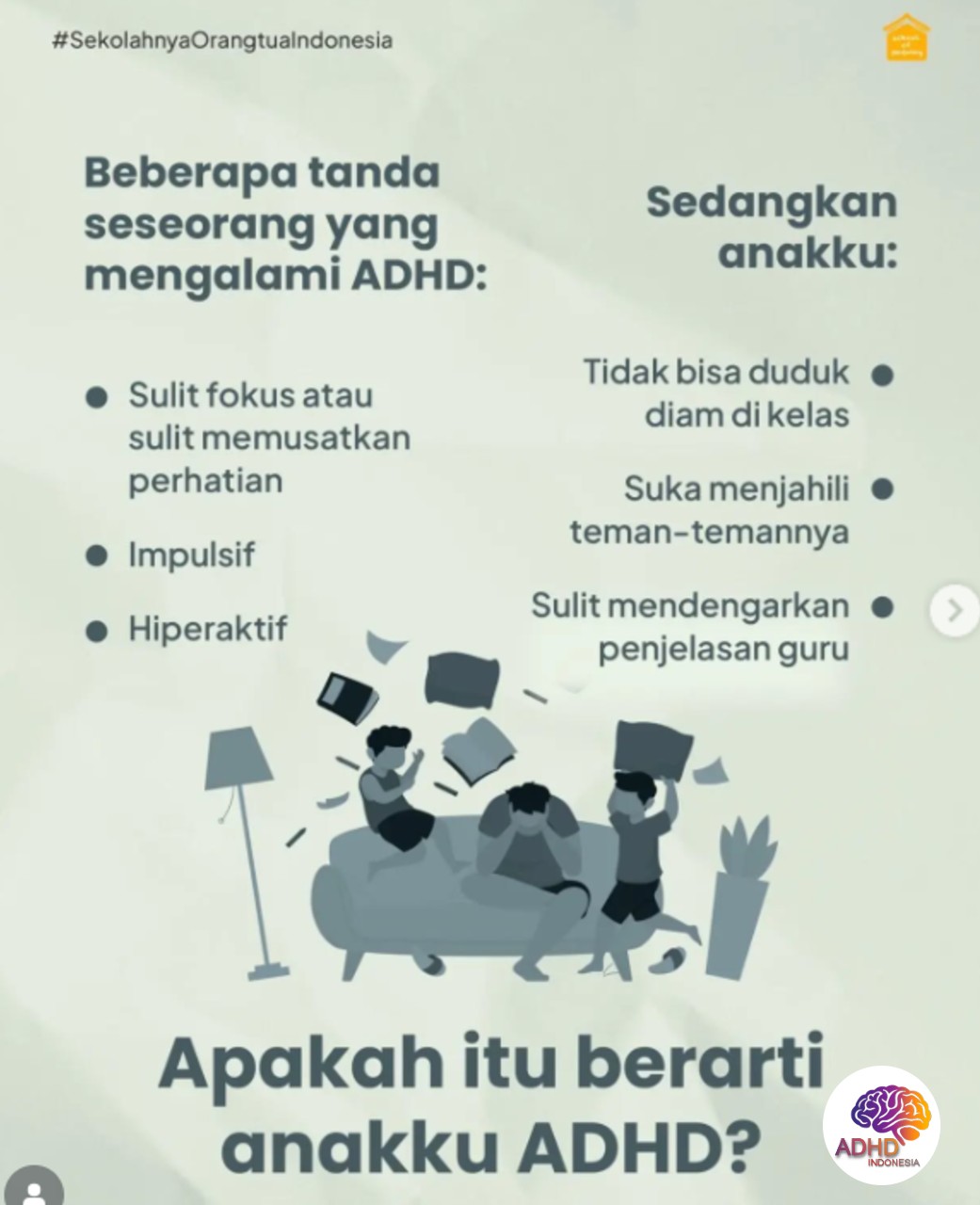 Ciri dan Gejala ADHD pada Anak Usia Dini di Kabupaten Wakatobi