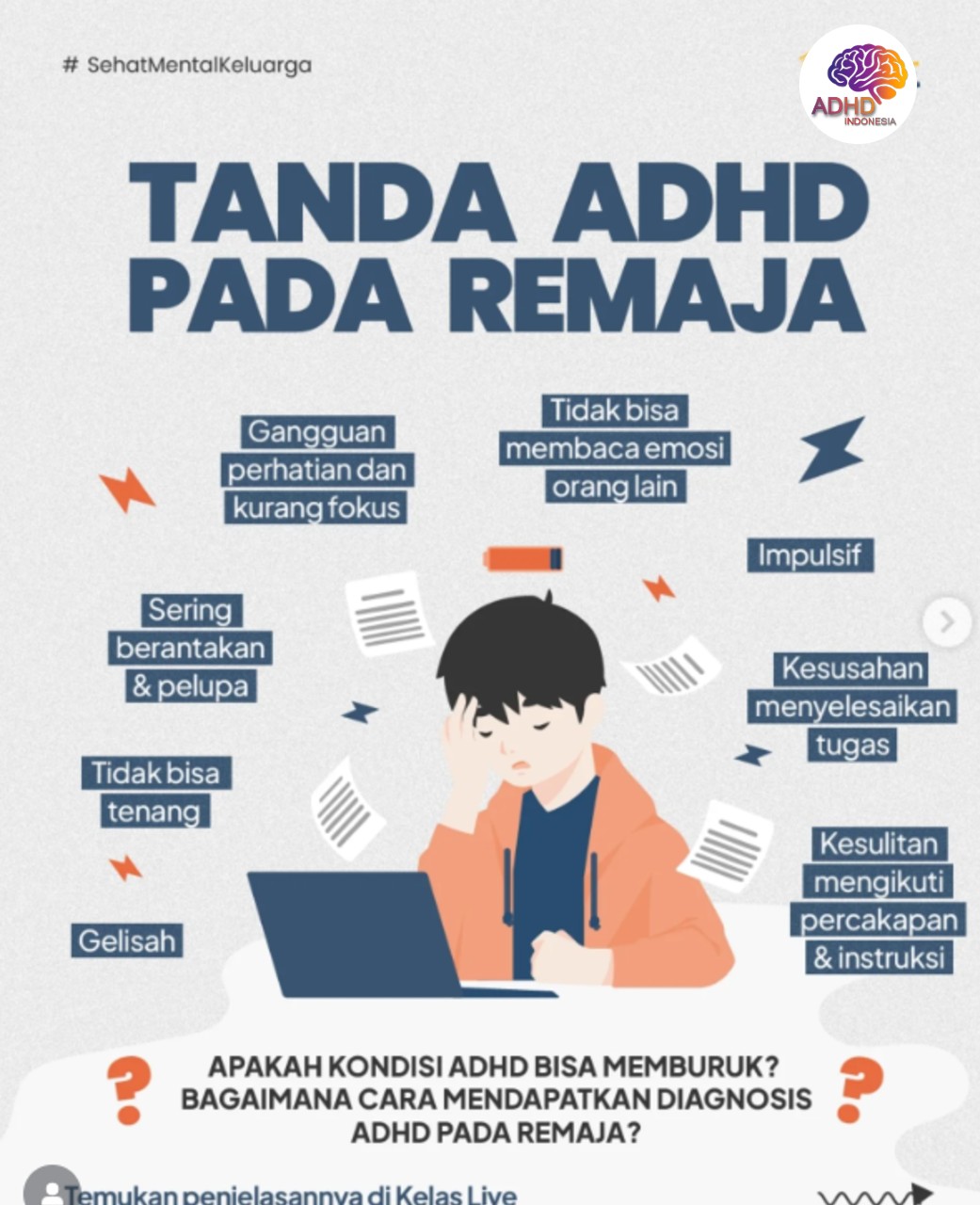 Screening ADHD Non-Diagnostik: Edukasi Awal bagi Orang Tua di Kabupaten Wakatobi