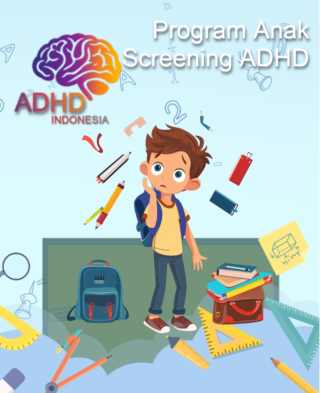 Program ADHD Indonesia Kabupaten Wakatobi Screening ADHD Non-Diagnostik