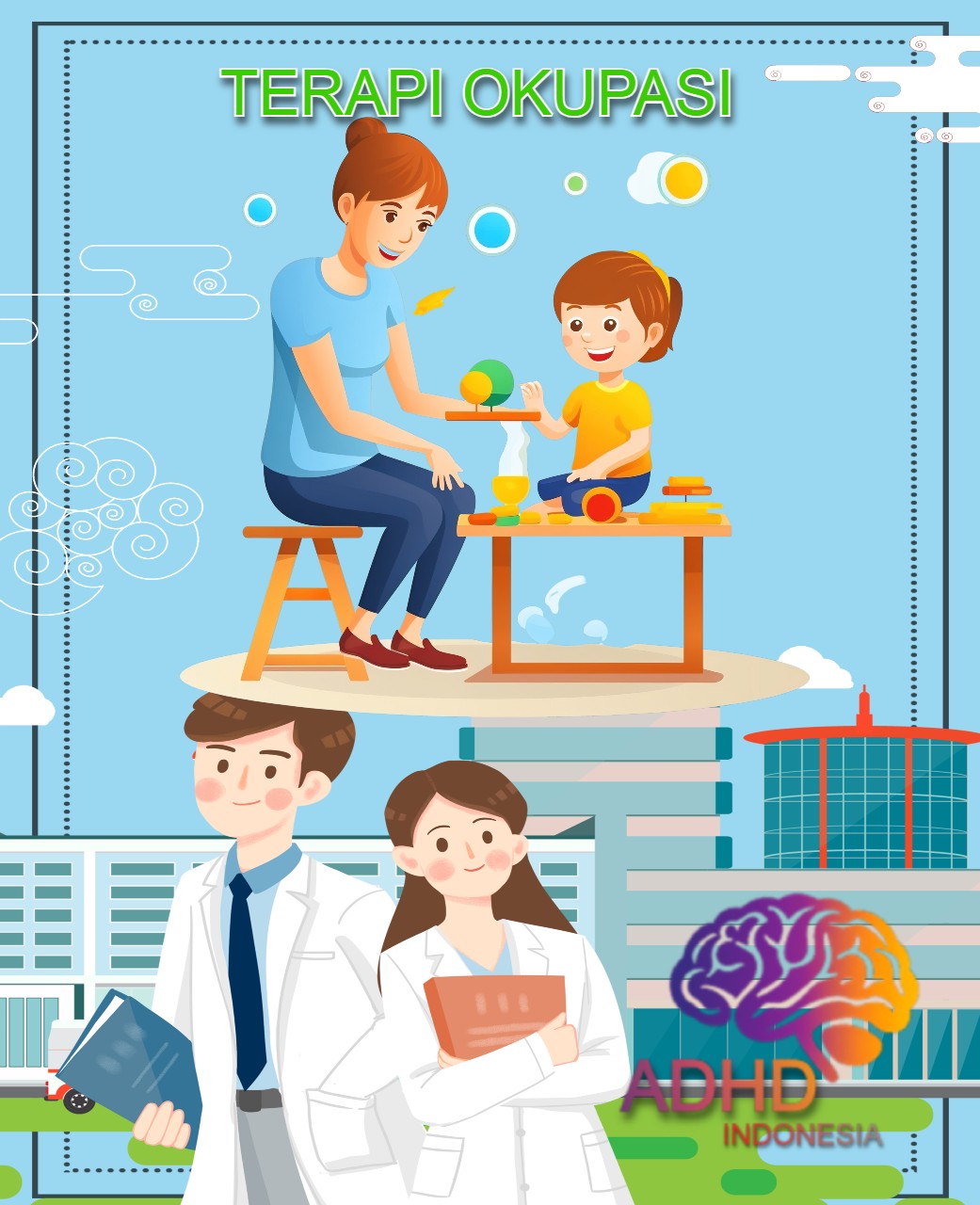 Rujukan untuk Terapi Okupasi untuk Anak ADHD Indonesia Kabupaten Wakatobi