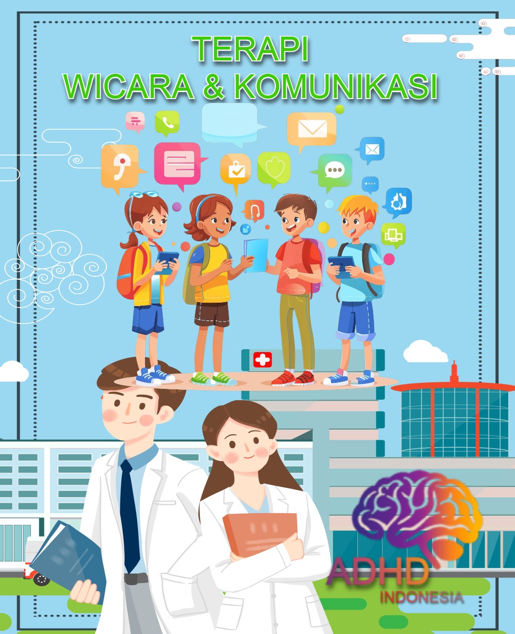 Mitra ADHD Indonesia Kabupaten Wakatobi untuk Terapi Wicara dan Komunikasi untuk Anak ADHD